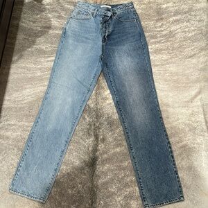 New without tag, Pacsun high rise two tone jeans